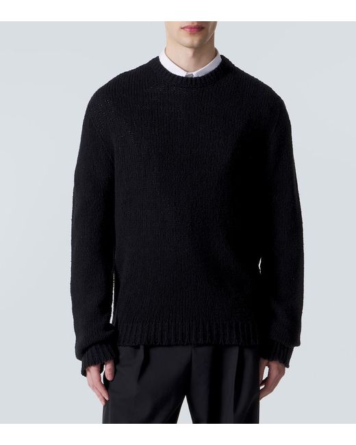 The Row Black Laing Silk Top for men