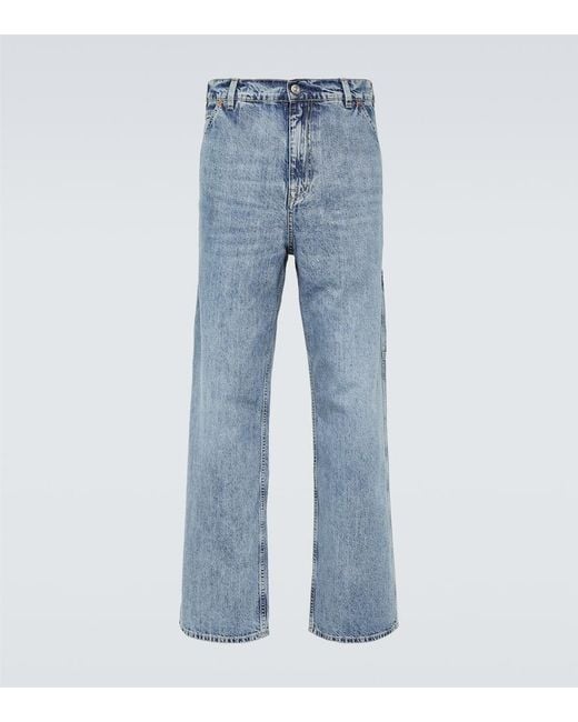 Our Legacy Blue Joiner Straight Jeans for men