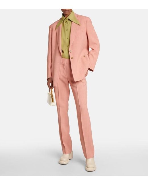 Blazé Milano Pink Blaze Milano Percheron High-rise Pants