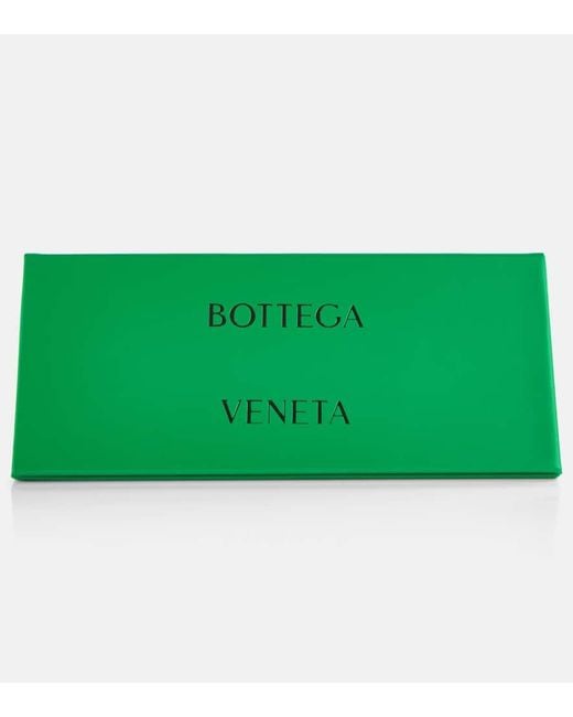 Occhiali Da Sole Cat-Eye di Bottega Veneta in Brown
