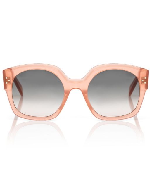 Céline Pink D-frame Acetate Sunglasses