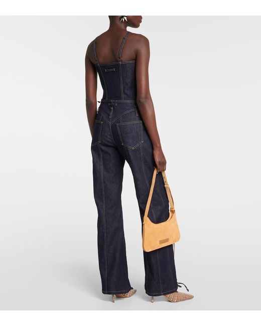 Jean Paul Gaultier Blue Denim Bustier
