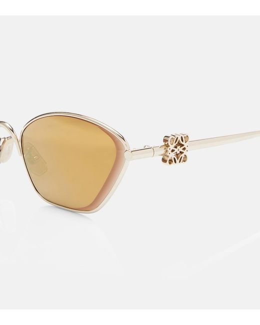 Loewe Natural Anagram Cat-Eye Sunglasses