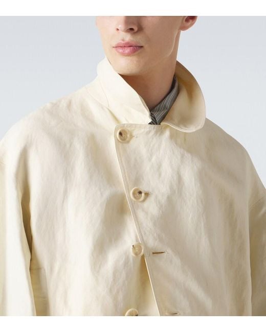 Giorgio Armani White Archivio Blouson Jacket for men