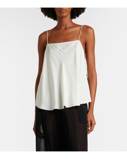 Alaïa White Cady Top