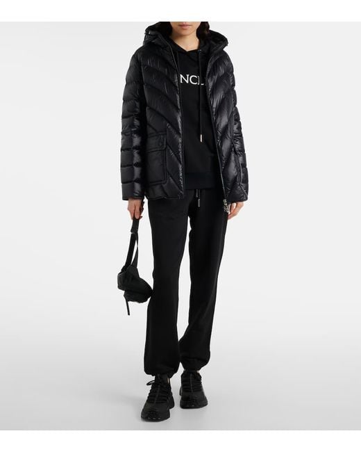 Moncler Black Argenno Down Jacket