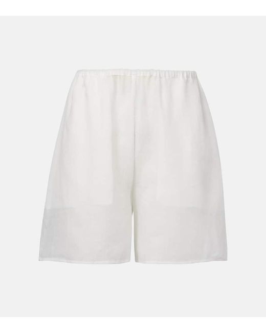 Shorts De Ramio Totême  de color White