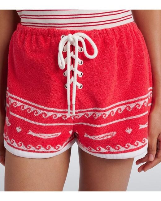 Posse Red Cody Cotton Terry Shorts