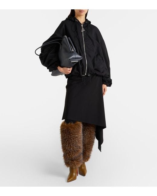 Christian Louboutin Brown Yangzee 100 Leather Knee-High Boots