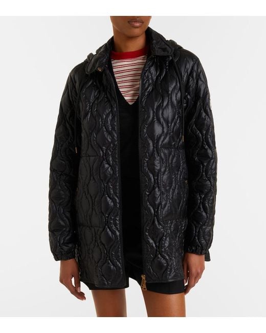 Moncler Black Balette Quilted Down Jacket