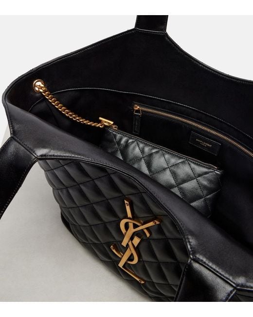 Borsa Icare Medium di Saint Laurent in Black