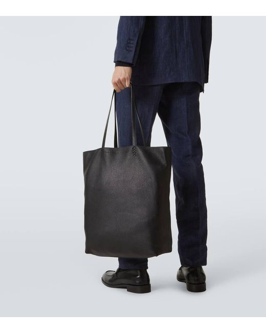 Gabriela Hearst Tote Aus Leder in Black für Herren
