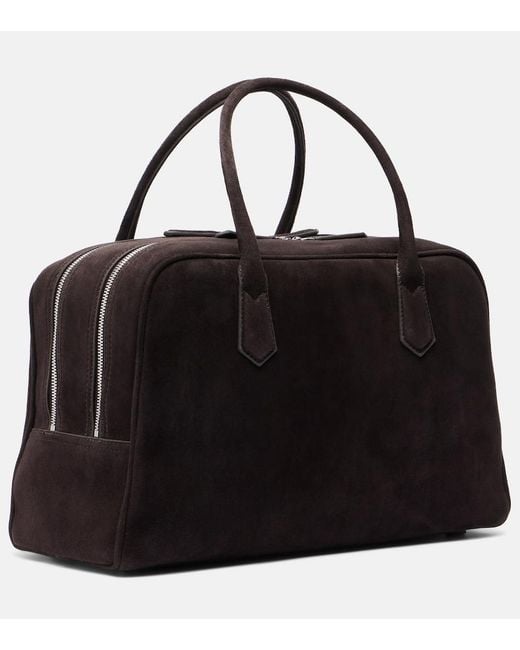 A.Emery Black Talbot Large Suede Tote Bag