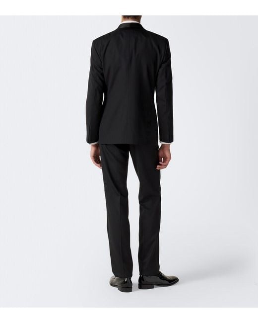 Ralph Lauren Black Wool Tuxedo for men