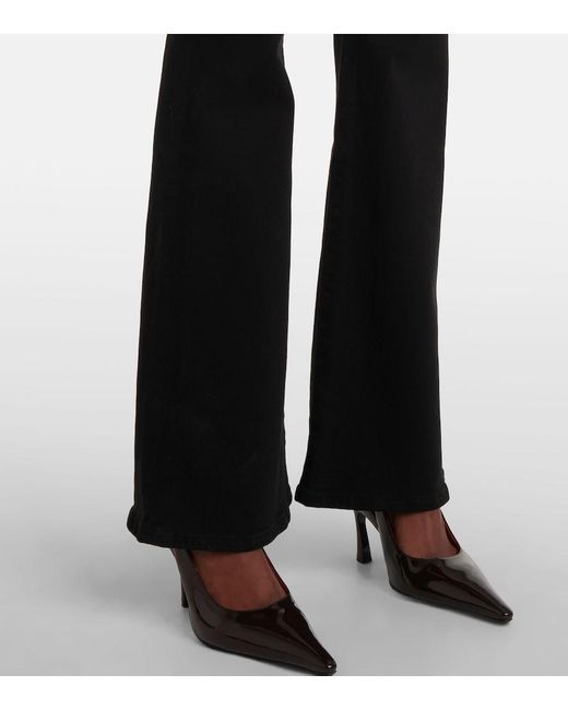 Citizens of Humanity Black Lilah High-Rise Bootcut Jeans
