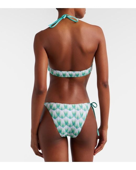 Missoni Green Knitted Bikini