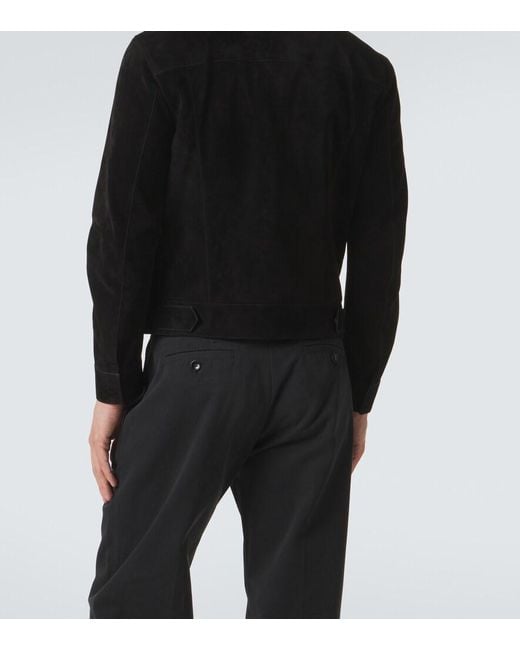 Tom Ford Black Suede Jacket for men