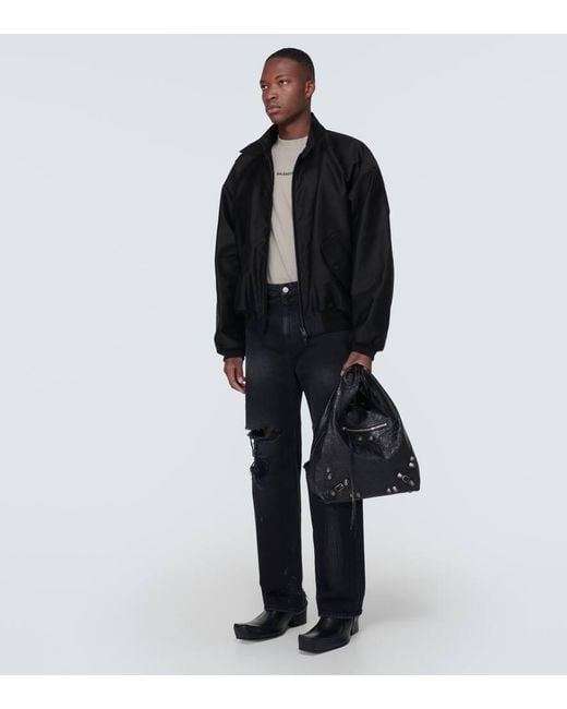 Tote Le Cagole De Piel Balenciaga de hombre de color Black