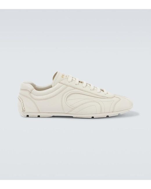 Prada Multicolor Montecarlo Re-Edition 2005 Antiqued Nappa Leather Sneakers for men
