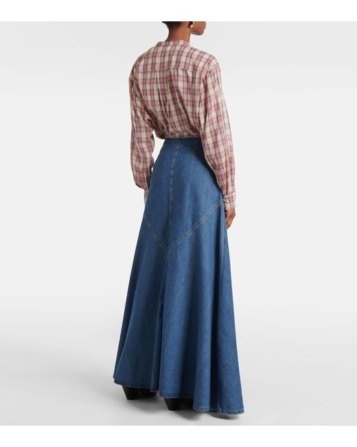 AG Jeans Blue Jeansrock Malaga