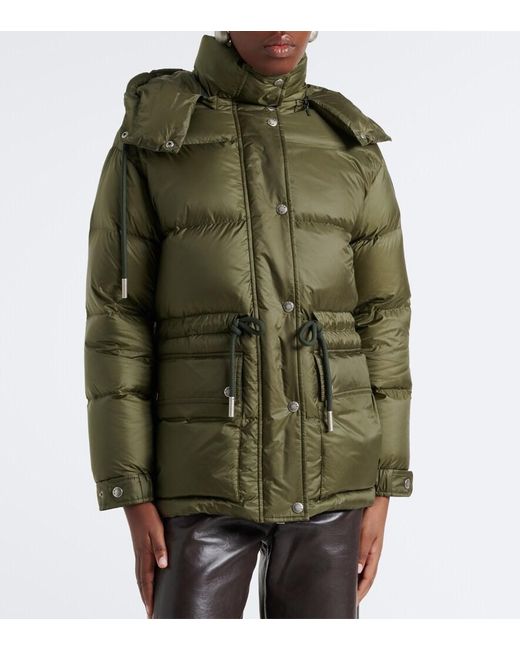 Moncler Green Sesie Down Jacket