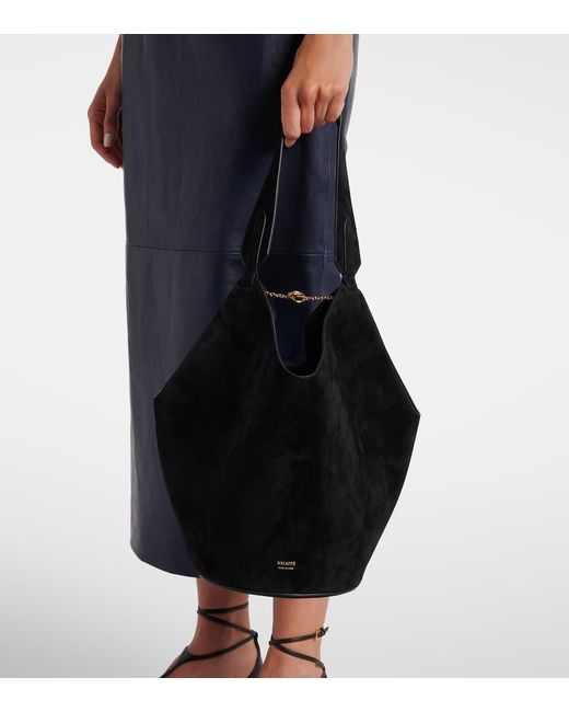 Borsa Lotus Small di Khaite in Black