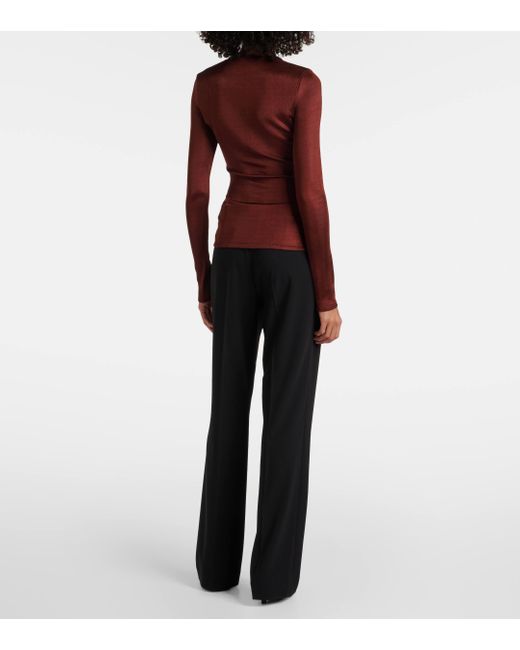 TOVE Brown Mayra Knitted Top