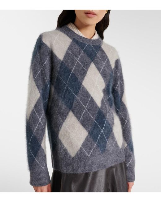 Pullover Margy di Lisa Yang in Blue