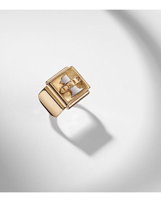 Marie Lichtenberg White Buck Small 18Kt And Ring