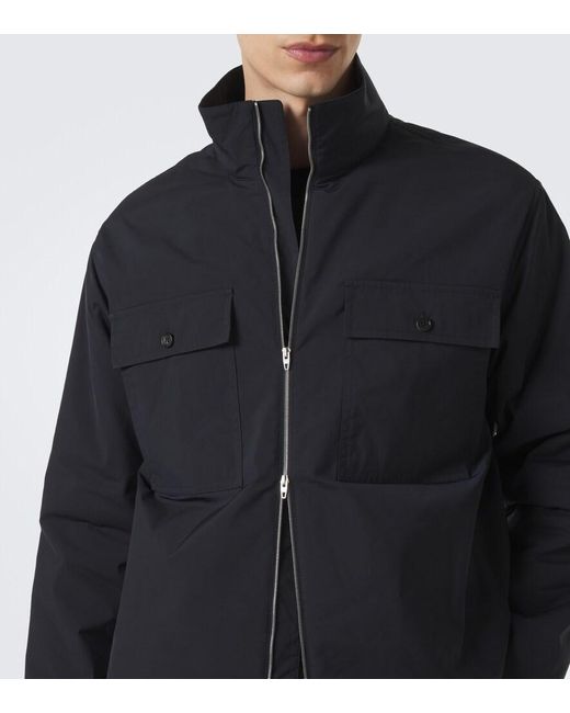 Jil Sander Blue Technical Jacket for men
