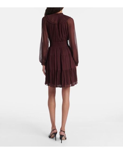 Miniabito Ava di Ulla Johnson in Red