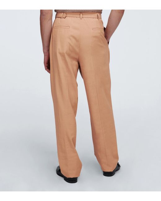 lemaire pleated pants