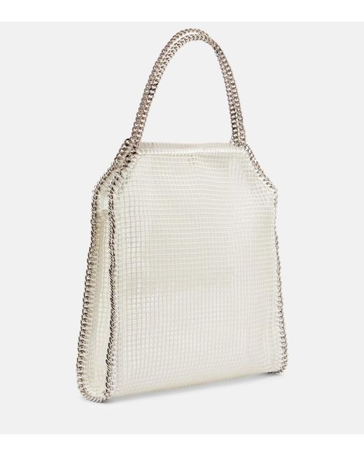 Stella McCartney White Falabella Medium Mesh Tote Bag