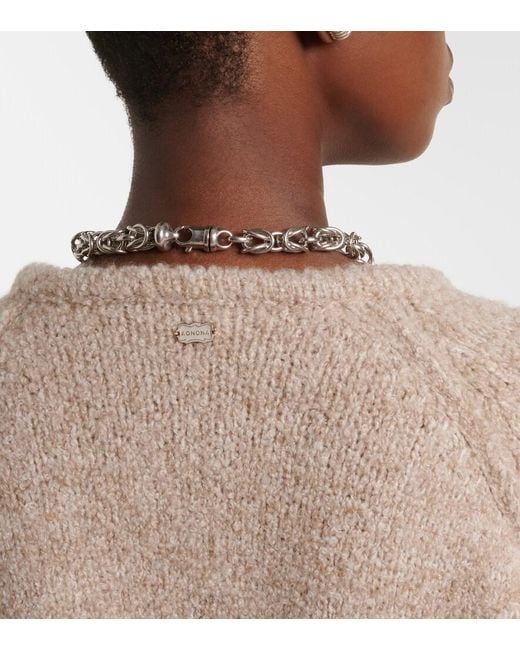 Pullover di Agnona in Natural