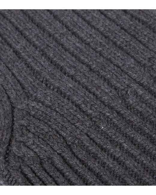 The Row Black Everest Cashmere Balaclava