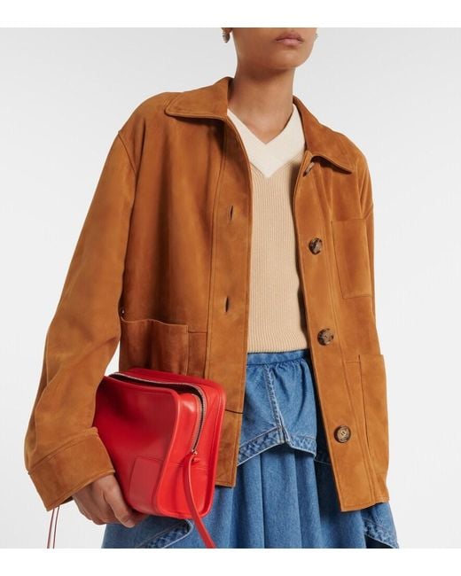 Loewe Brown Suede Jacket