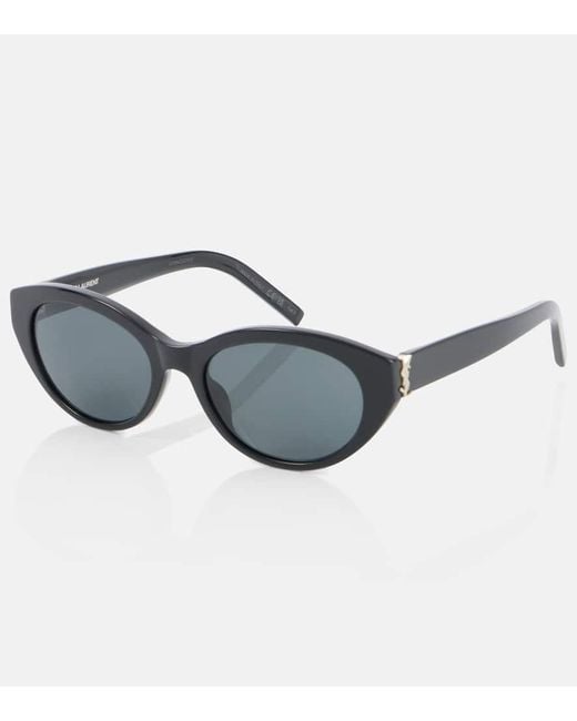 Saint Laurent Black Sl M148 Cat-Eye Sunglasses