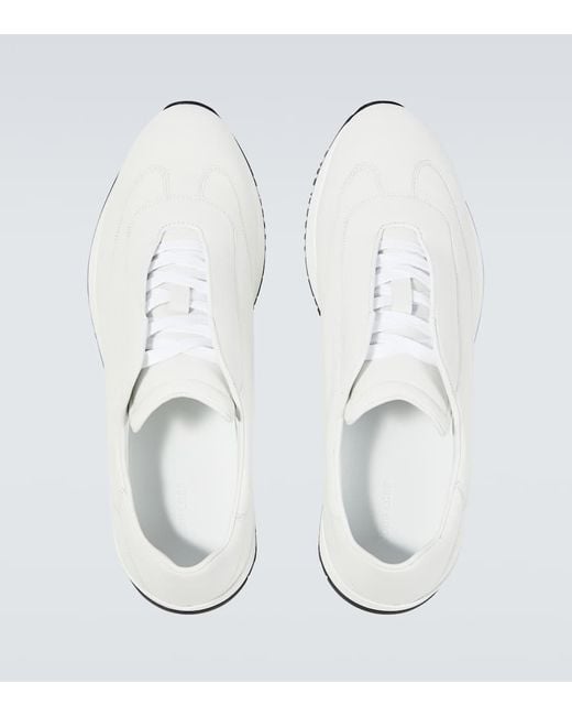John Lobb Sneakers Foundry Ii Aus Leder in White für Herren