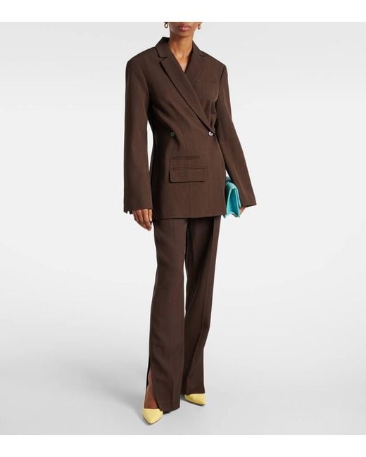 Manolo Blahnik Yellow Bb 70 Suede Pumps