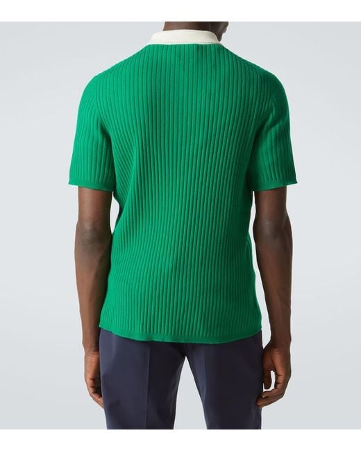 Polo De Cachemir Miu Miu de hombre de color Green
