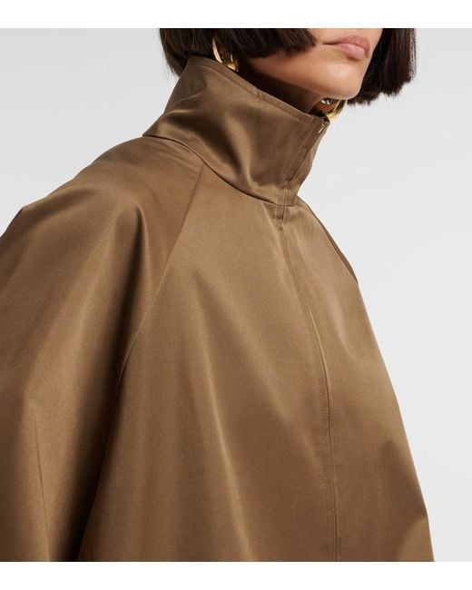 Frankie Shop Brown Baxter Oversized Blouson