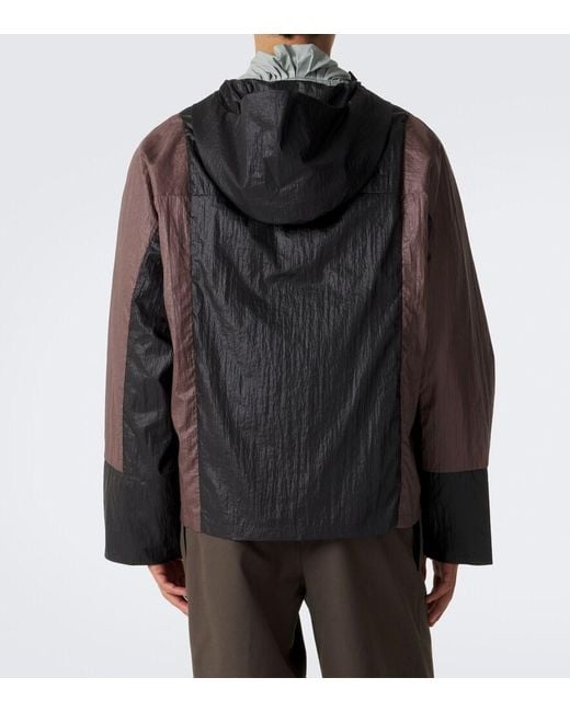 Kiko Kostadinov Black Tomelilla Technical Jacket for men