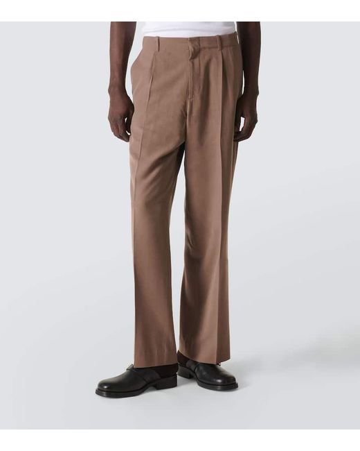 Pantalones chinos anchos Borrowed Our Legacy de hombre de color Brown