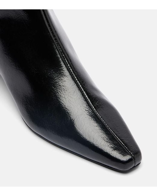 Totême  Black Slim Ankle Boots