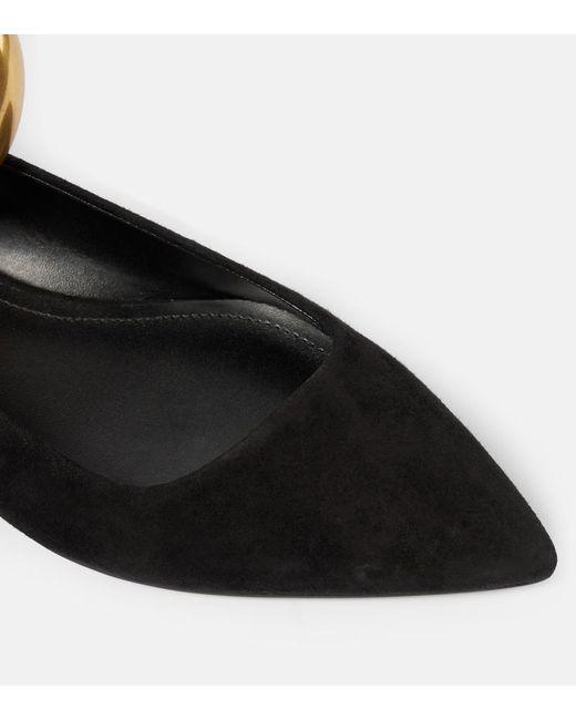 Isabel Marant Black Leanor Ballerina Flats