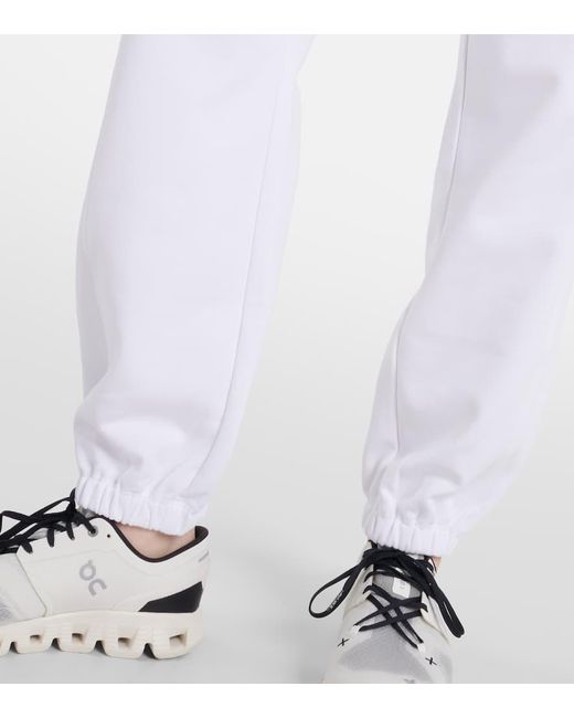 Pantalones deportivos Markus Leisure de jersey Max Mara de color White