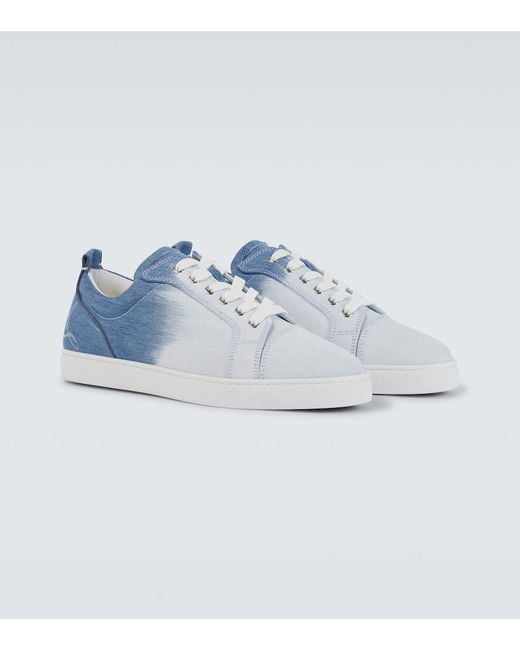 Christian Louboutin Blue Sneakers Fun Louis Junior for men