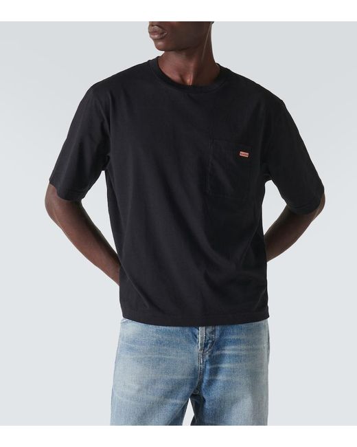 Acne T-Shirt aus Baumwoll-Jersey in Black für Herren