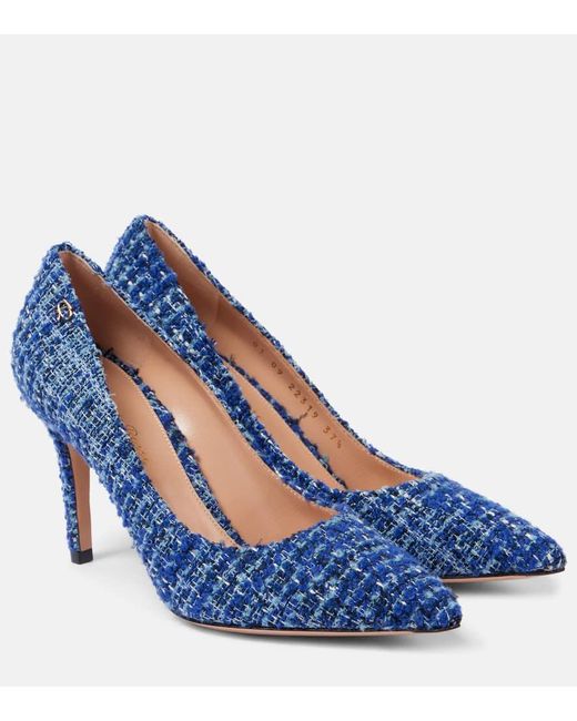 Pumps Gianvito 85 di Gianvito Rossi in Blue
