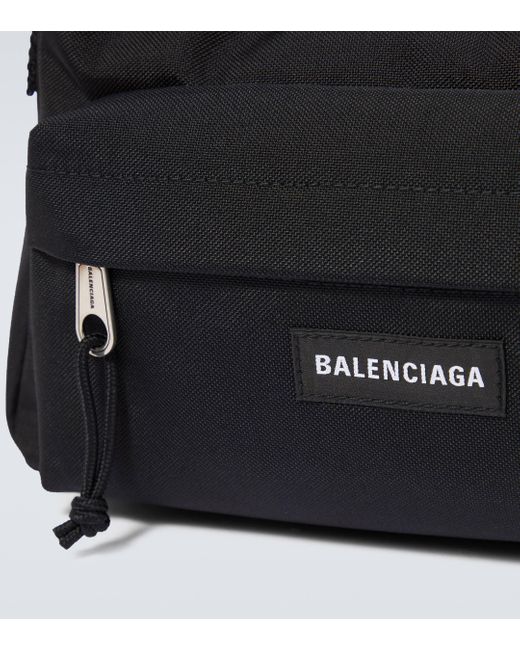 Balenciaga Black Explorer Sling Pouch for men